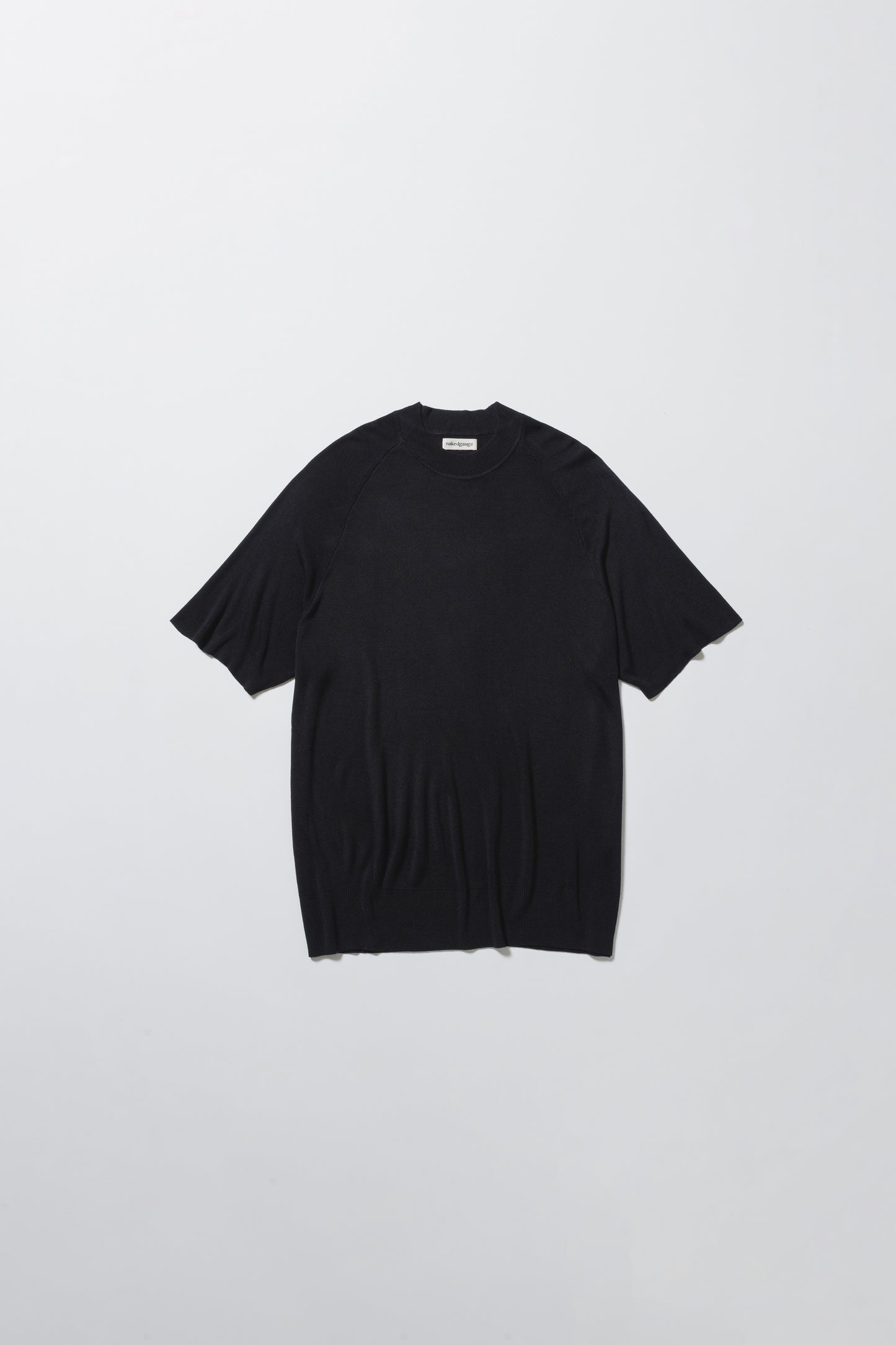 RAGLAN CREW NECK SS, BLACK