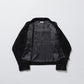 GOAT SUEDE CPO JACKET, BLACK
