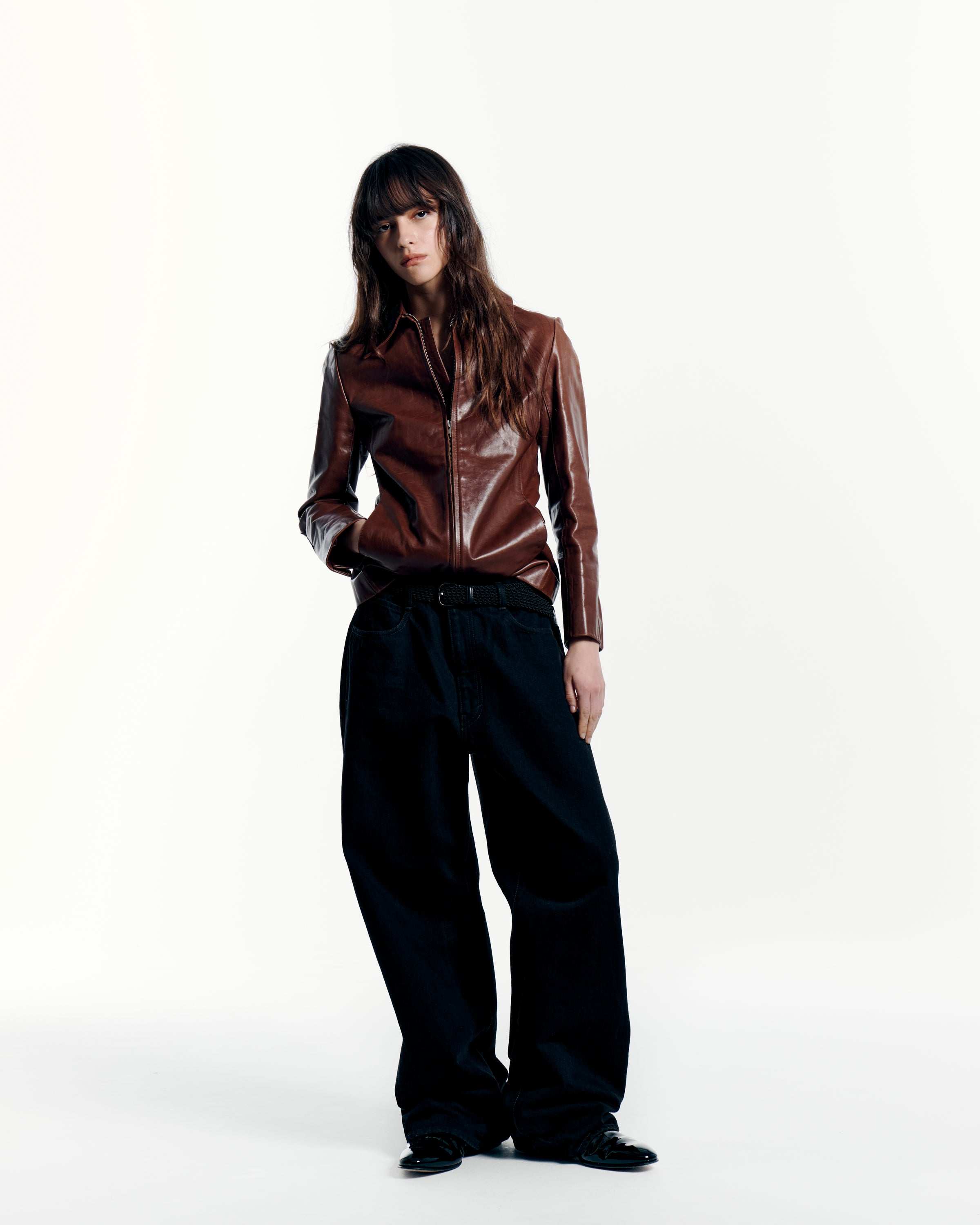 パンツ NAKEDGAUGE ONE WASH BLACK DENIM BLACK DENIM ASHLEY JEANS - ONE WASH, BLACK – nakedgauge