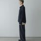HAND KNITTING MESH SHIRT, BLACK