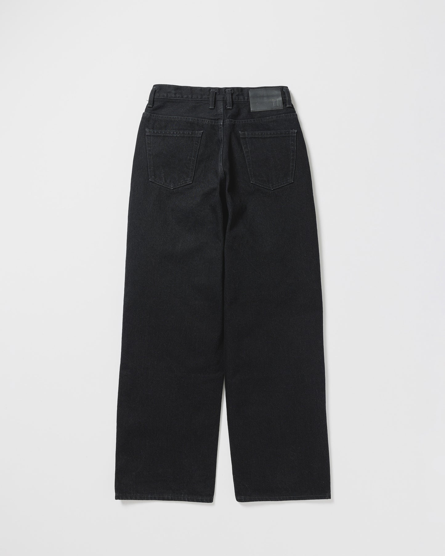 ONE WASH BLACK DENIM ASHLEY JEANS, BLACK