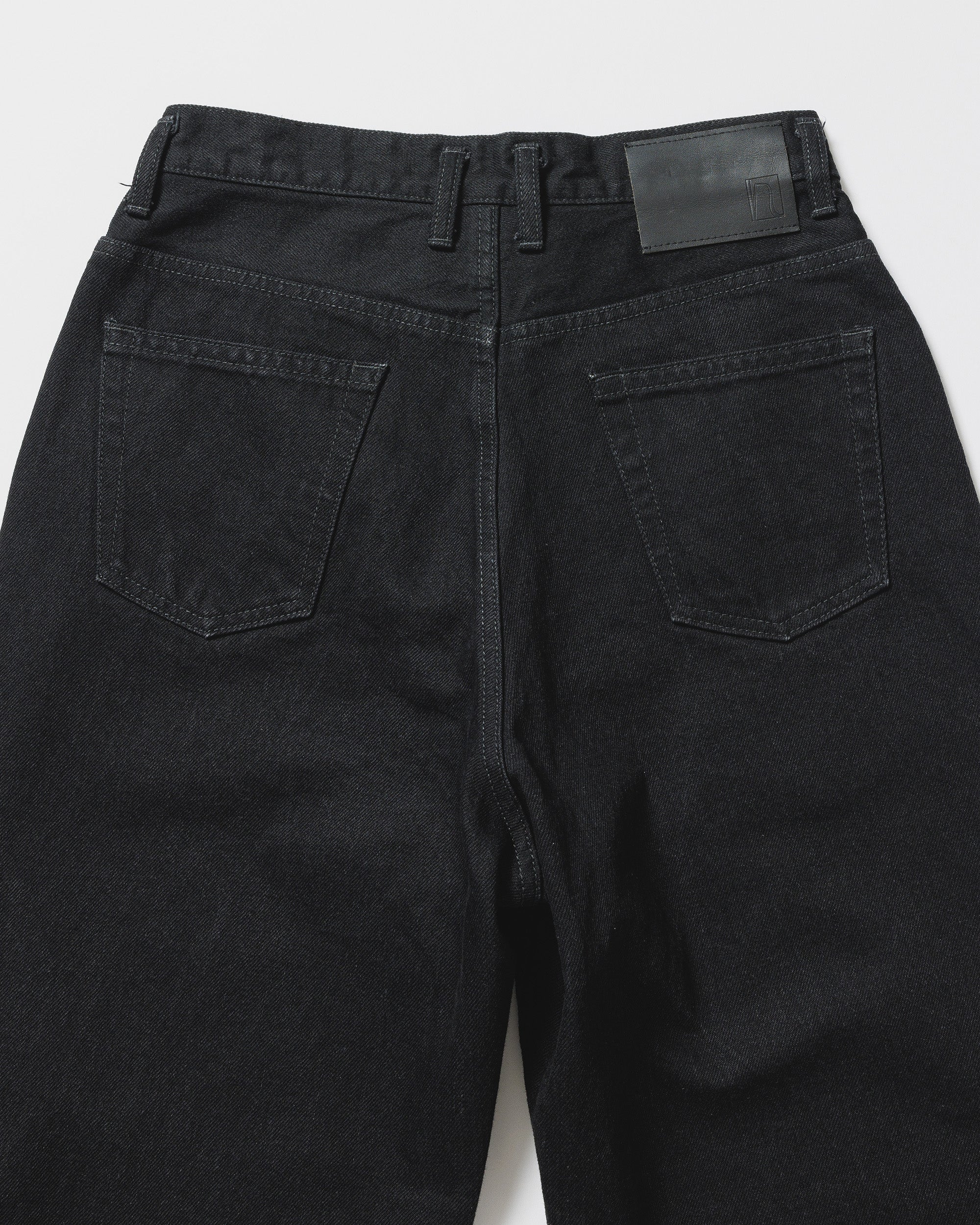 BLACK DENIM ASHLEY JEANS - ONE WASH, BLACK – nakedgauge