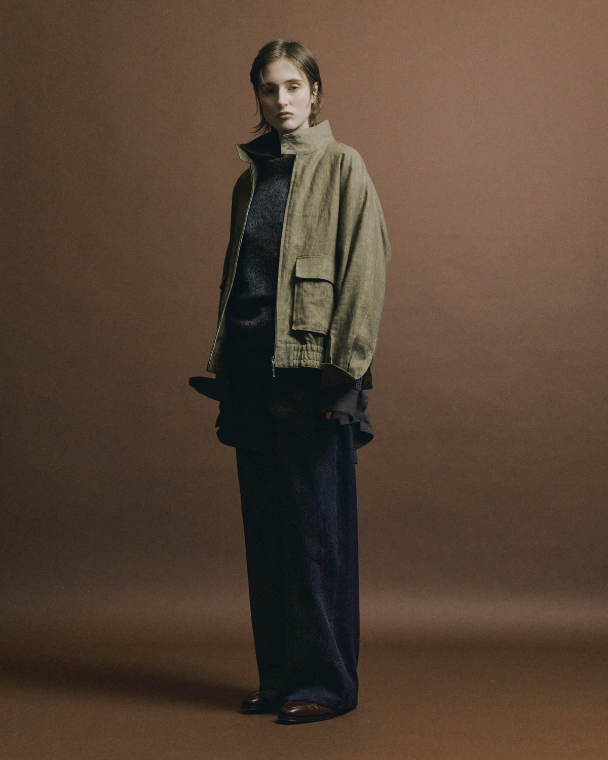 SUMI CORDUROY ASHLEY PANTS, BLACK