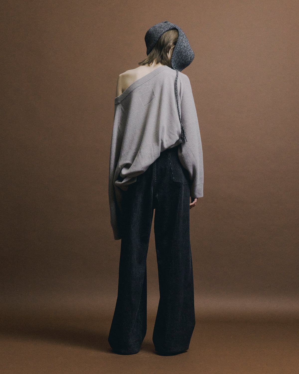 SUMI CORDUROY ASHLEY PANTS, BLACK