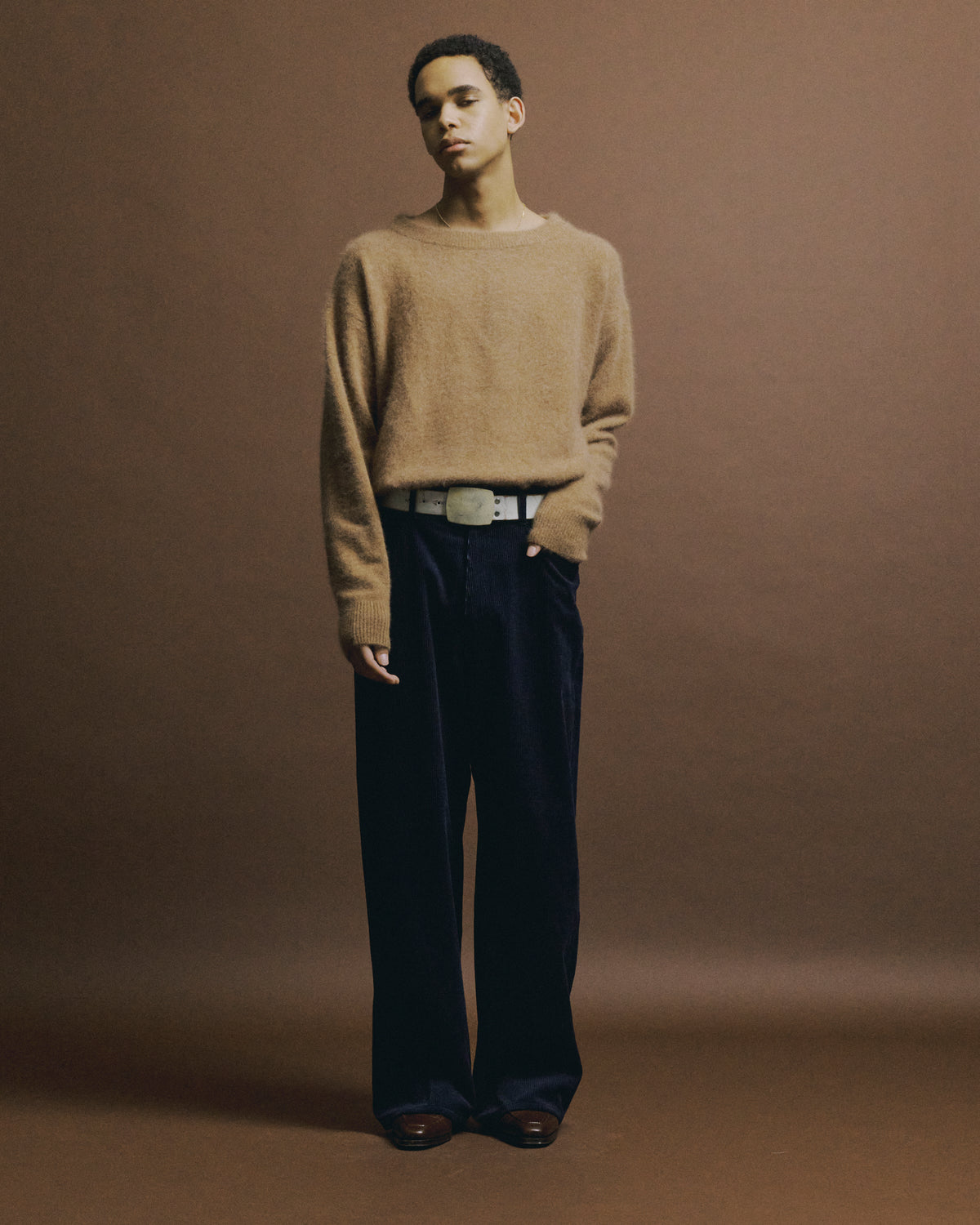 SUMI CORDUROY ASHLEY PANTS, BLACK