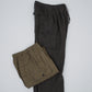SUMI LINEN WIDE EASY CARGO PANTS, KHAKI